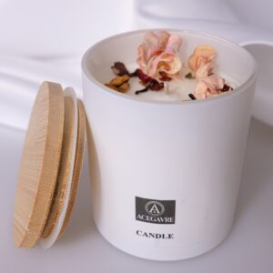 Dekorativne sveće -BELA